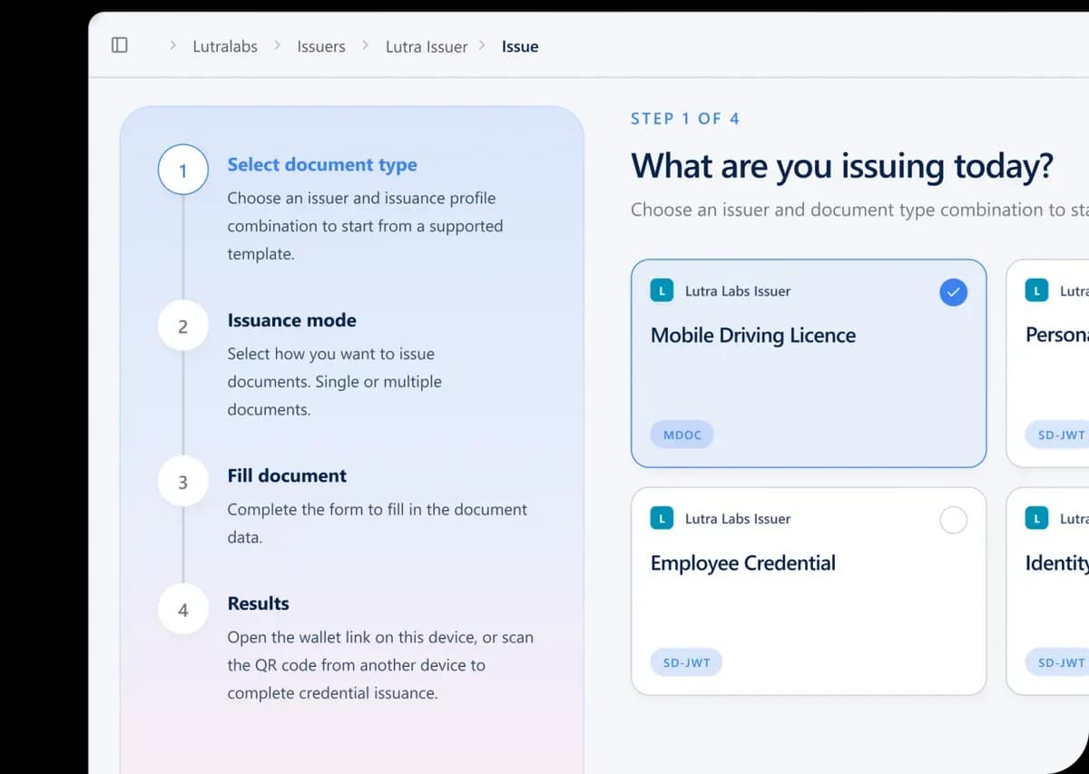 Issue documents